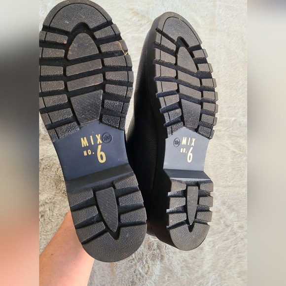 Mix No. 6 Black ankle boots - Picture 5 of 10